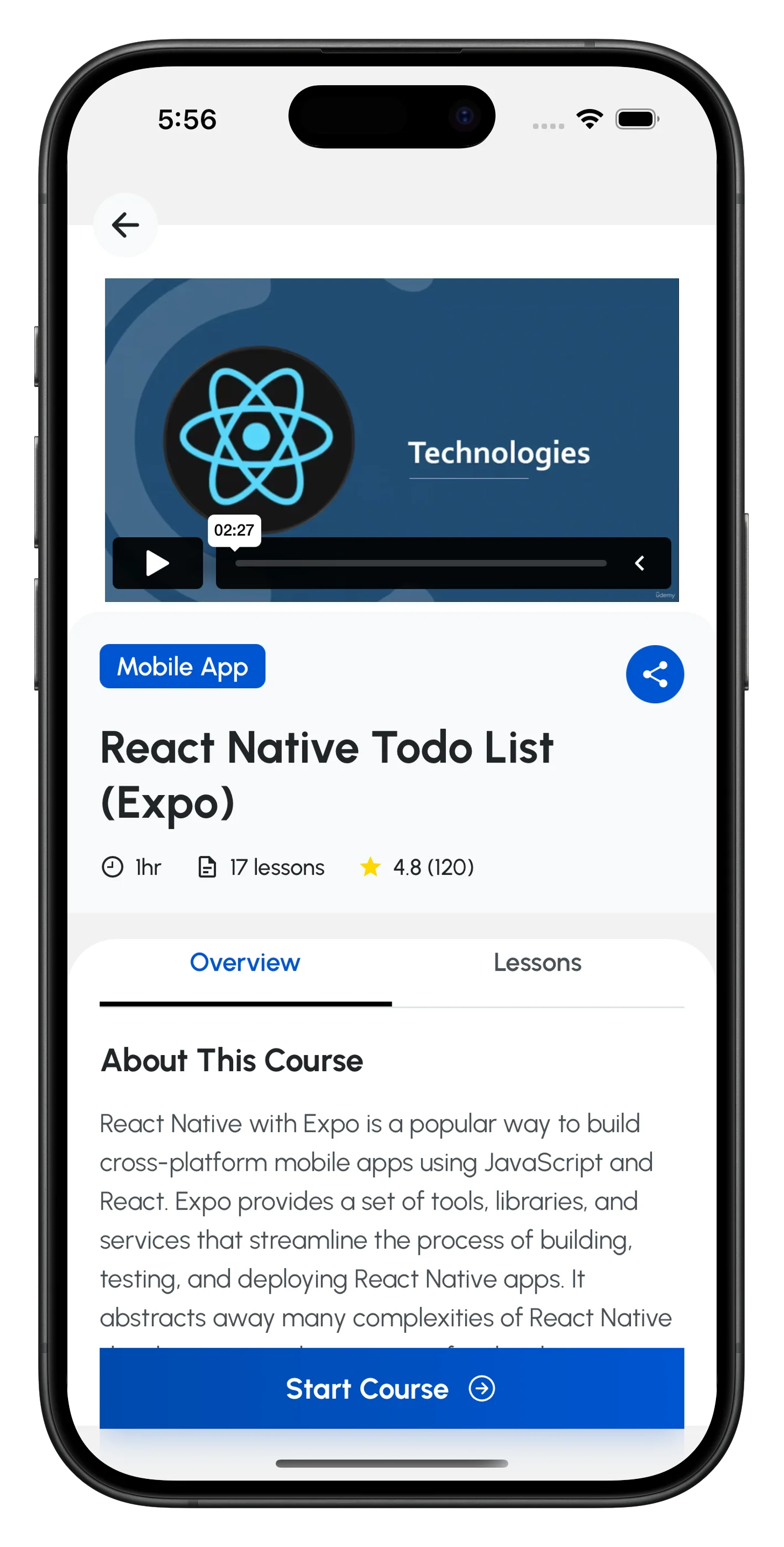 Codeflare React Native