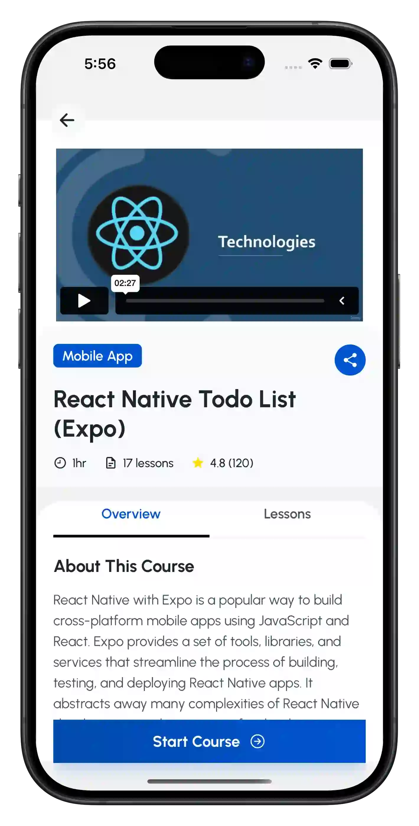 Codeflare React Native