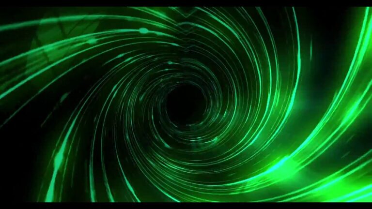 a looping spiral