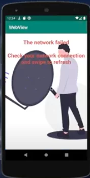 Create a WebView in Android Studio: ProgressBar + Swipe to Refresh + Custom  Error Page on Network Failure