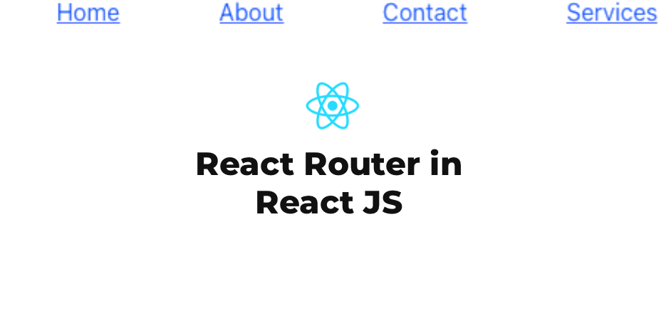 React Router in React JS