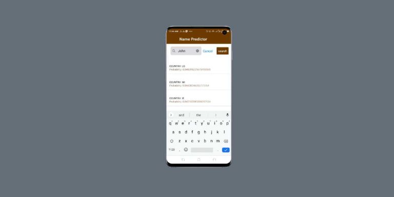 React Native API Search
