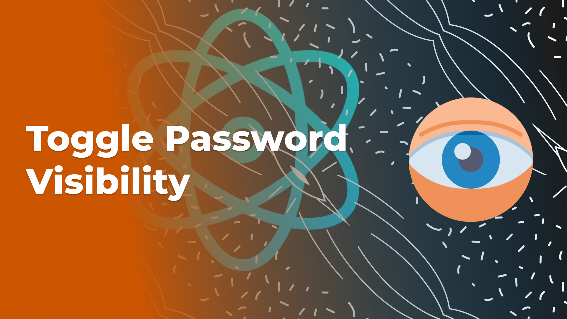 toggle password visibility in react native