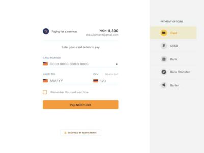 flutterWave payment integration with PHP