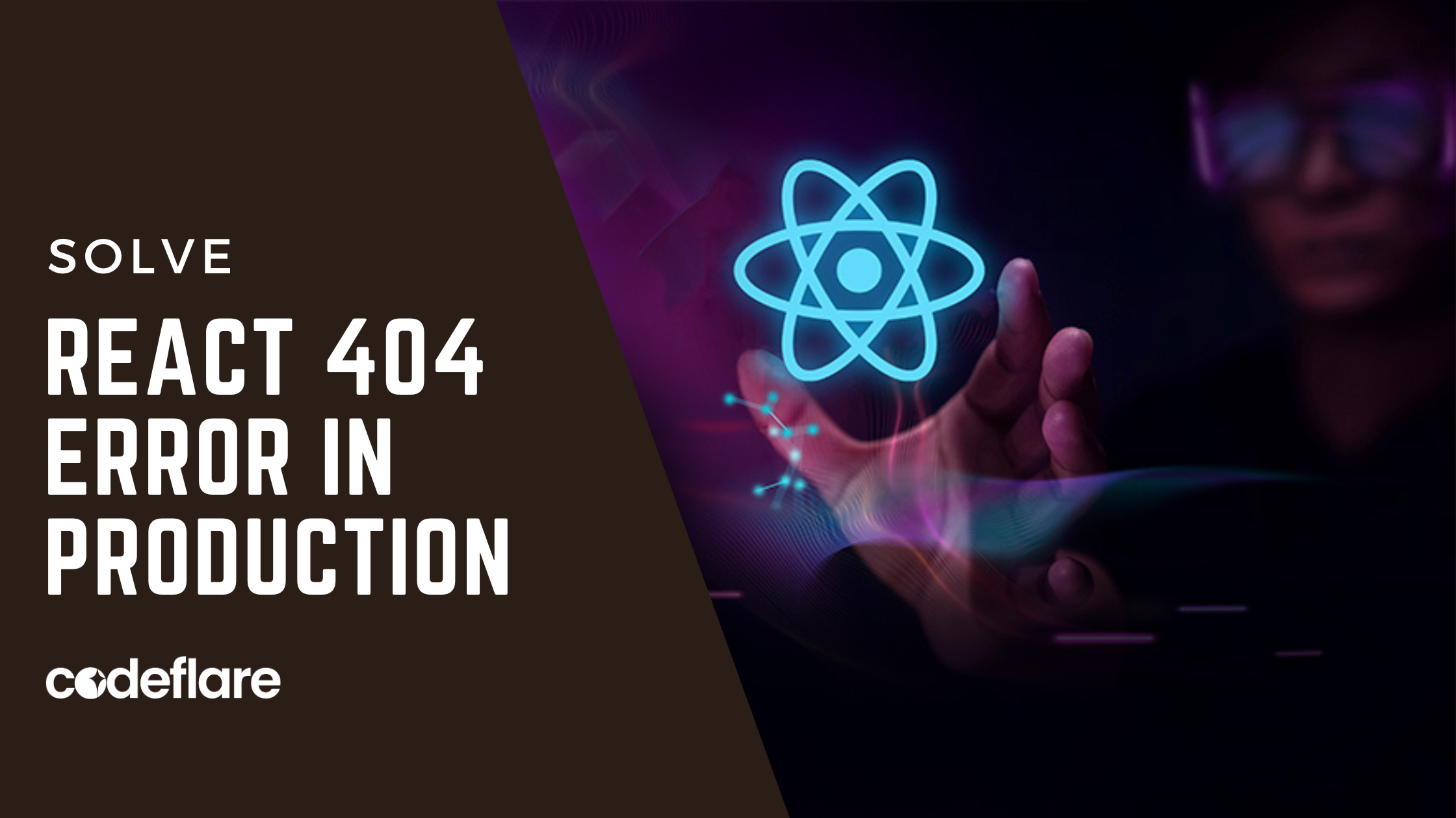 solve react 404 error in production
