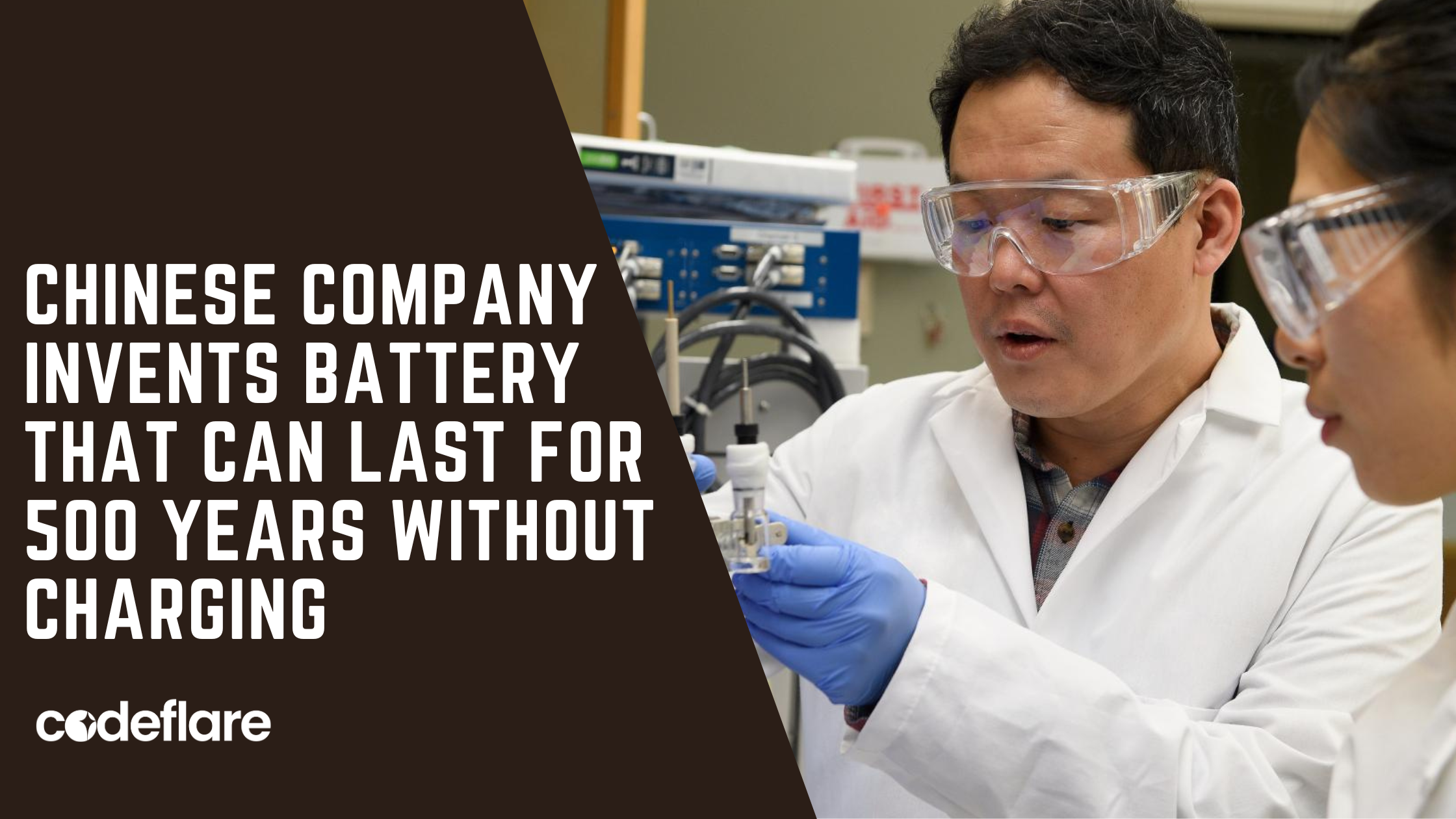Chinese company invents battery that can last for 50 years