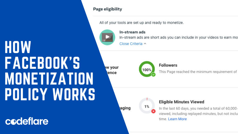 Facebook monetisation policy