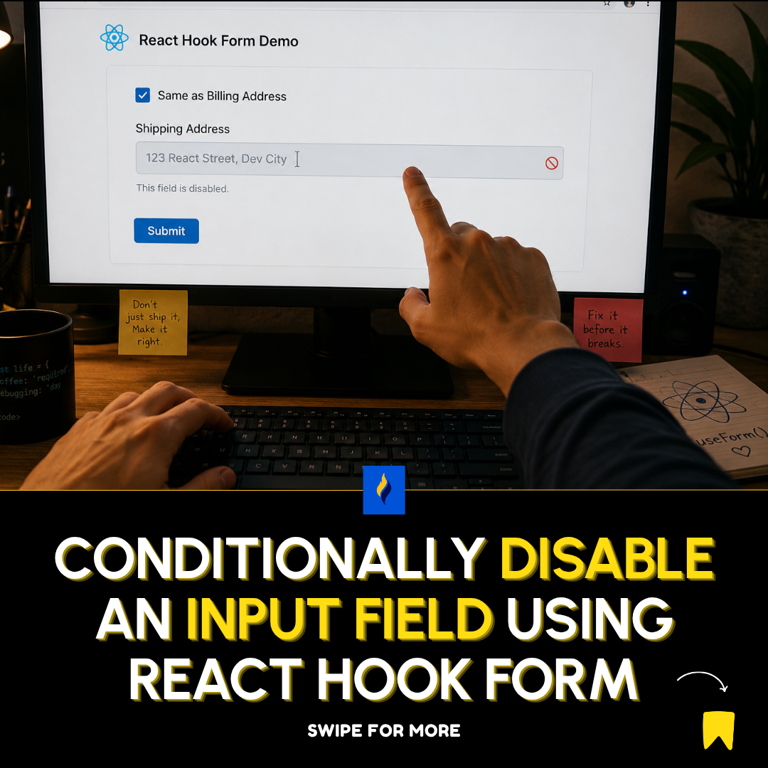 disable input field in react